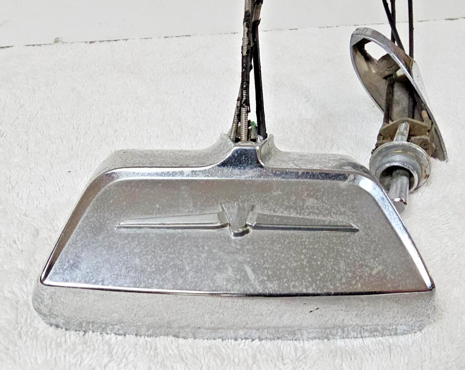 1965 Ford Thunderbird Remote Side Mirror C5SB-17A703-E Cable Control Chrome OEM - Изображение 4 из 4