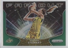 2021 Panini Prizm WNBA Far Out Green Prizm Breanna Stewart #7 1bs7