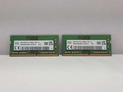 SK Hynix DDR4 16GB (2 x 8GB) PC4-25600 (DDR4-3200) Memory (HMAA1GS6CJR6N-XN)