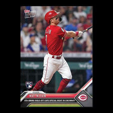 Matt McLain - 2023 MLB Topps Now Card 393 - Print Run: 1636 Cincinnati Reds