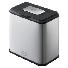 Bio Abfalleimer Biomülleimer Küche SILBERTHAL Edelstahl 4 Liter Innenbehälter