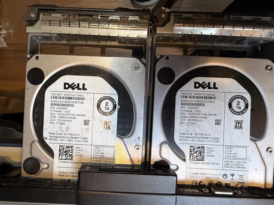 Dell PowerEdge Server R410 Xeon E5560 @ 2.40GHz 4 Core CPU 2x2TB HDD, 16GB RAM - Image 4 of 4