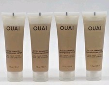 4x OUAI DETOX SHAMPOO TRAVEL SIZE 1 FL.OZ./30 ML EACH NEW
