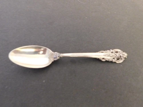 Grande Baroque  Wallace Sterling Silver Place Soup Spoon 7"