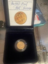 1982 Proof Half Sovereign – Original Box & Papers – 100% Authentic