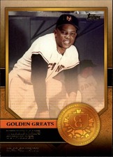 Willie Mays 2012 Topps Golden Greats Baseball #GG12-San Francisco Giants