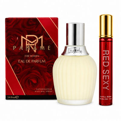 Sandora Fragrances Paname + Red Sexy Perfume for Women, 200 ml