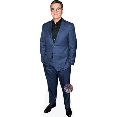 Stephen Colbert (Blue Suit) Pappaufsteller lebensgross