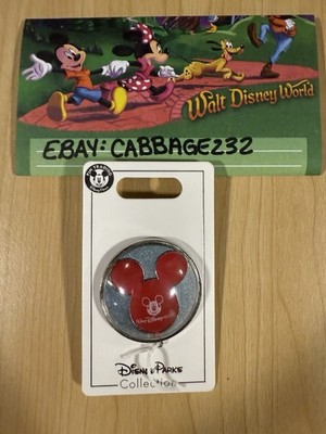 New Disney Pin Mickey Mouse Red Classic Balloon On String + Map 2024 Disneyland
