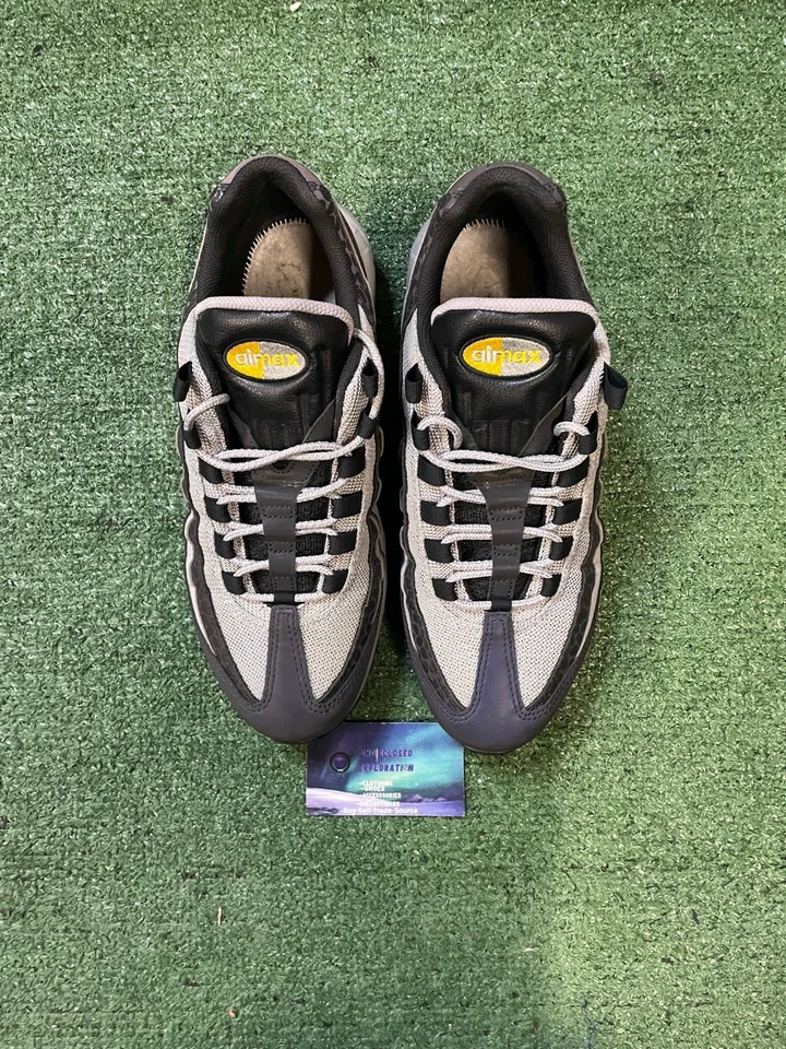 NIKE AIR MAX 95 SE REFLECTIVE OFF NOIR AMARILLO WOLF GREY SZ 10 [BQ6523-001] - Image 2 of 4