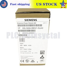New Siemens 6SL3224-0BE21-5UA0 6SL3 224-0BE21-5UA0 G120 PM 240 Power Module