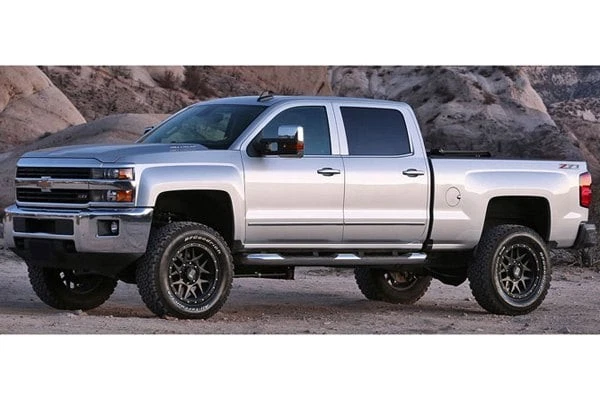 For Chevy Silverado 3500 HD 11-18 4" x 2" Basic Front & Rear Suspension Lift Kit Foto 3 de 3