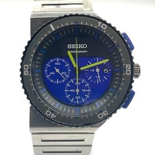 Excellent Seiko Giugiaro 7T12-0AX0 Men's Quartz Limited Edition From Japan