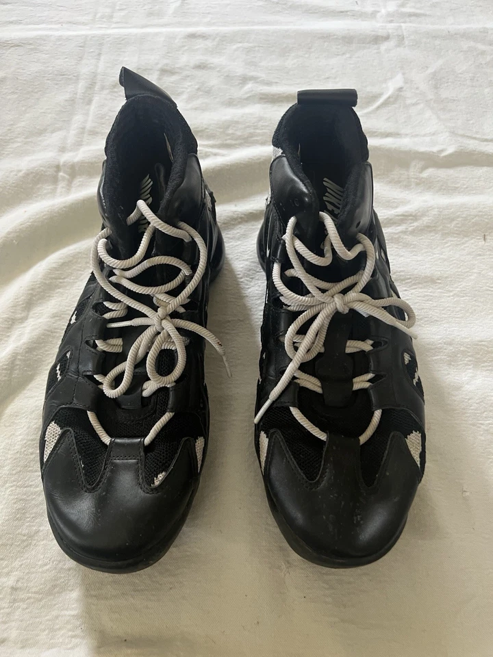 Nike Vapormax Plus Black White Zebra AJ7291-001 Men’s US Size 10 Sneakers - Image 2 of 4