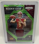 2024 Panini Prizm-Rookie Gear Jayden Daniels #RG-JDS Neon Green Pulsar Prizm RC