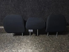 14 - 18 Subaru Forester Rear 2nd Row Head Rest Headrests Set Black Cloth OEM