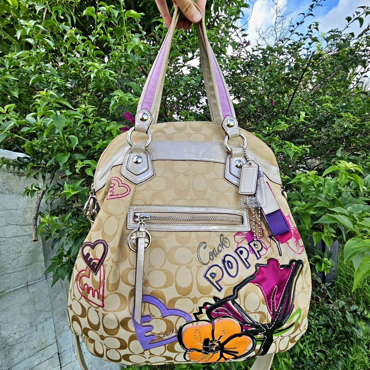 Coach Poppy Tote Large Bags & Handbags for Women for sale | eBay