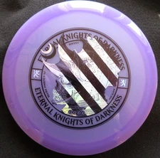 Prodigy 400 GLOW Eternal Knights FX-3 over stable fairway driver disc GSDG