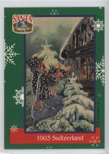 1995 TCM Santa Around the World: Santa & Snowflakes 1903 Switzerland #9 0f8