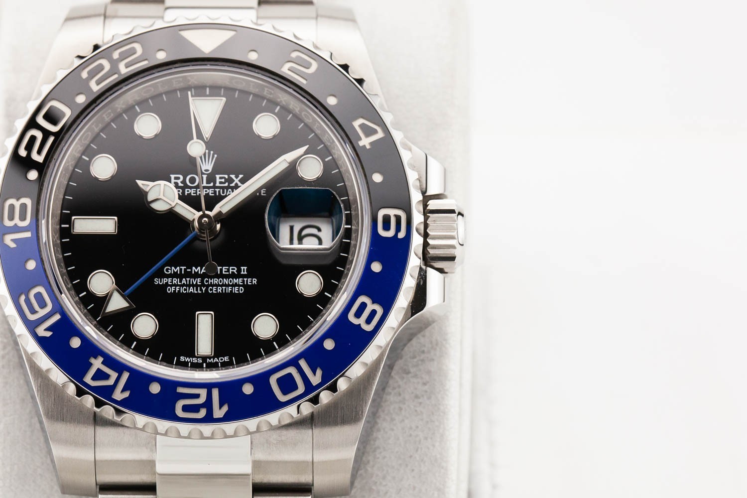Rolex GMT Master II Oyster Batman 116710BLNR image 4