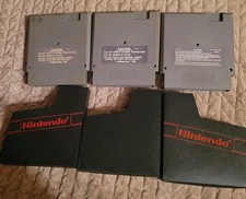 Lot Of 3 Nintendo Games For NES-Super Mario 2, Pinball and Tetris-1980s