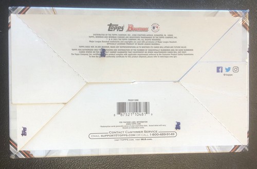 2021 Bowman Draft MLB Baseball Factory Sealed Hobby Super Jumbo Box DAVIS MAYER! - Picture 2 of 4