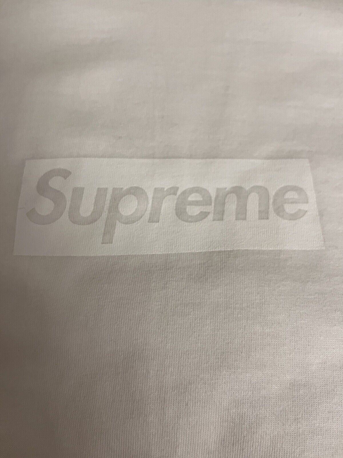 Supreme Tonal Box Logo Tee White XL | eBay