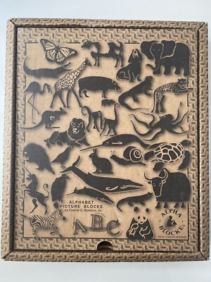 Alpha-Blöcke Animals Art Alphabet The Adventure Begins #89