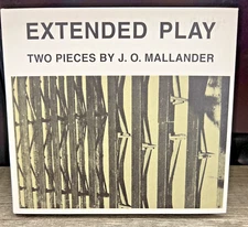 EXTENDED PLAY-Two Pieces By J. O. Mallander CD HTF
