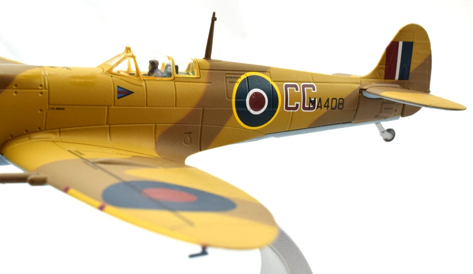 Corgi Supermarine Spitfire Mk.IXC - Colin Gray 1:72 Die-Cast Airplane AA29102 - Image 4 of 4