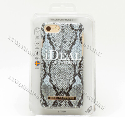 iDeal of Sweden iPhone SE 2022 2020 iPhone 7 8 Magnet Case - Python Snake Skin