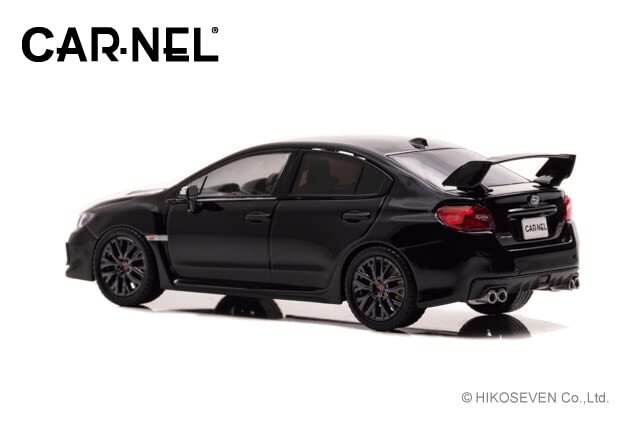 CARNEL 1/43 スバル WRX STI Type S Black CARNEL 1/43 SUBARU WRX STI Type S (VAB) 2018 Crystal Black