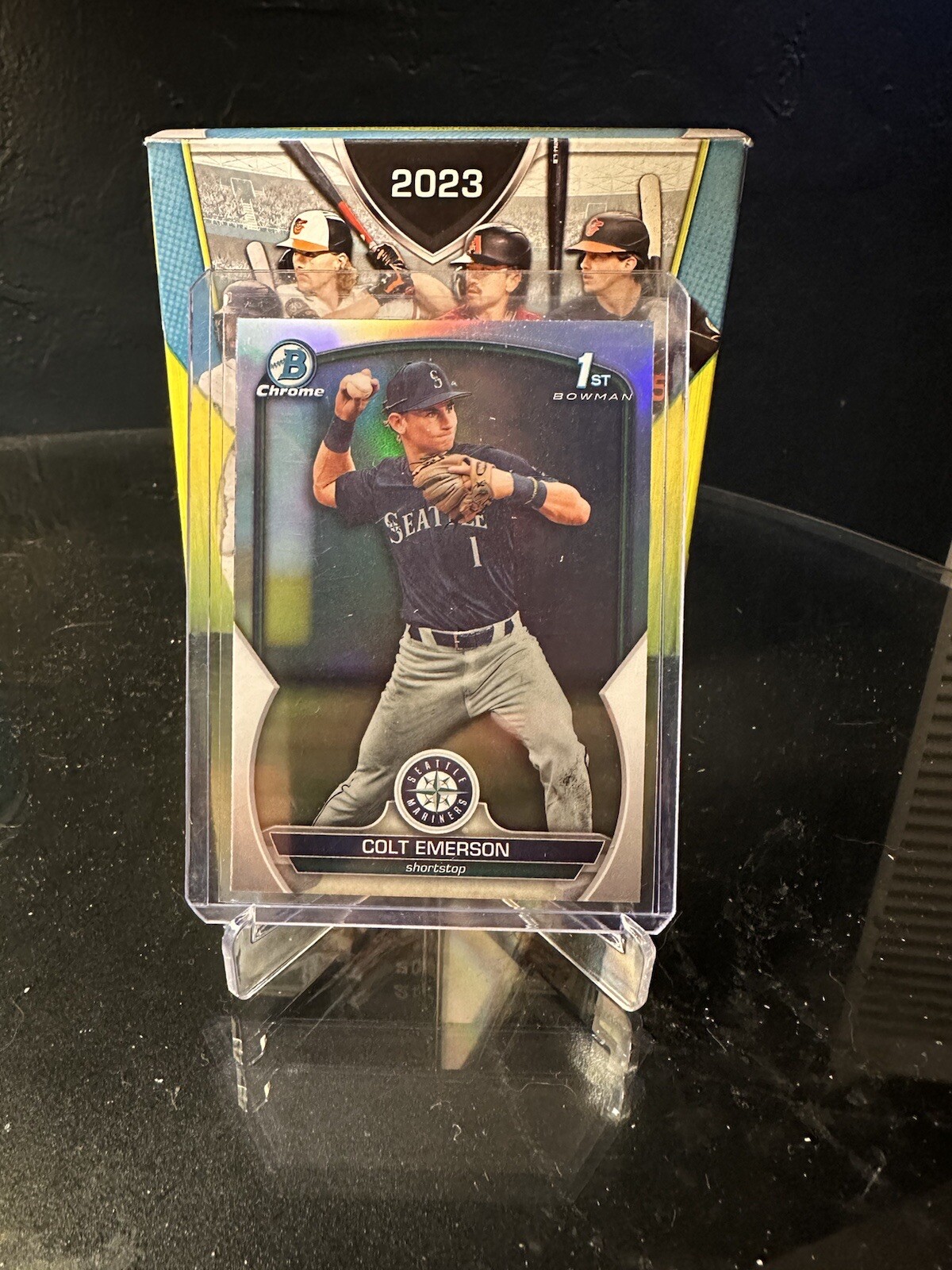2023 Bowman Draft - Chrome Refractor #BDC-42 Colt Emerson (RC)