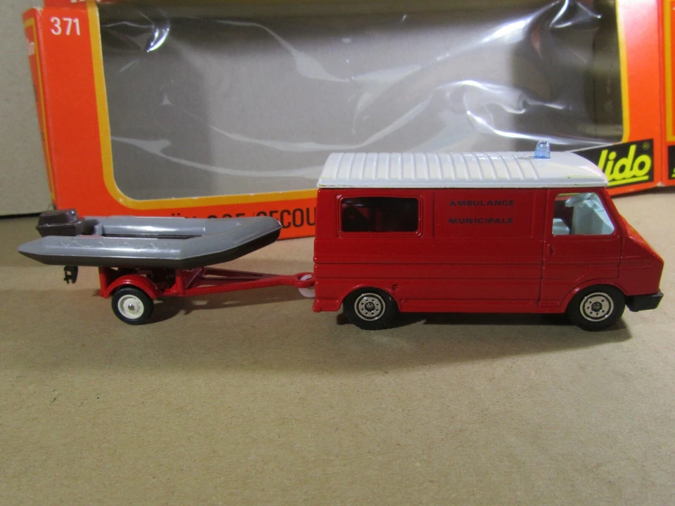 299S 1976'S Solido 371 France Citroën C35 Rescue For Noyes 1:50 +Box - Image 3 of 4