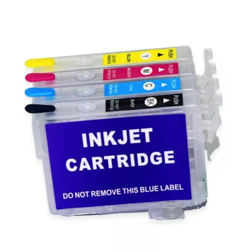 Refillable Ink Cartridge 212 212XL T212 For Epson XP-4100 XP-4105 WF-2830 - Picture 1 of 5