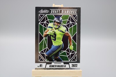 2024 Panini Absolute Draft Diamonds Kenneth Walker III #DD-KWR Seahawks