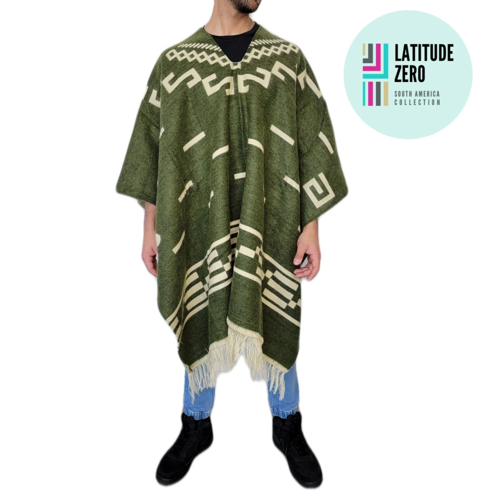 Clint Eastwood Poncho | replica | alpaca wool poncho | Dollar trilogy poncho image 4