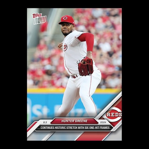 2024 Topps Now 511 Hunter Greene