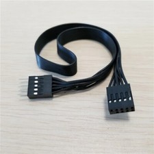 PC computer motherboard USB 9pin 9p Male to Female extension data cable 30cm