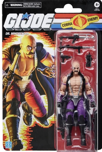 G.I. Joe Classified Series Retro Cardback - Dr. Mindbender 6" Action Figure