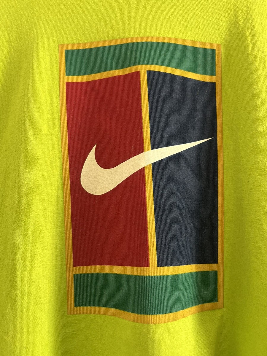 NIKE グリーン セットアップ　ヴィンテージ　challenge court Vintage Nike Tennis Court Challenge T Shirt Size XL Rare | eBay