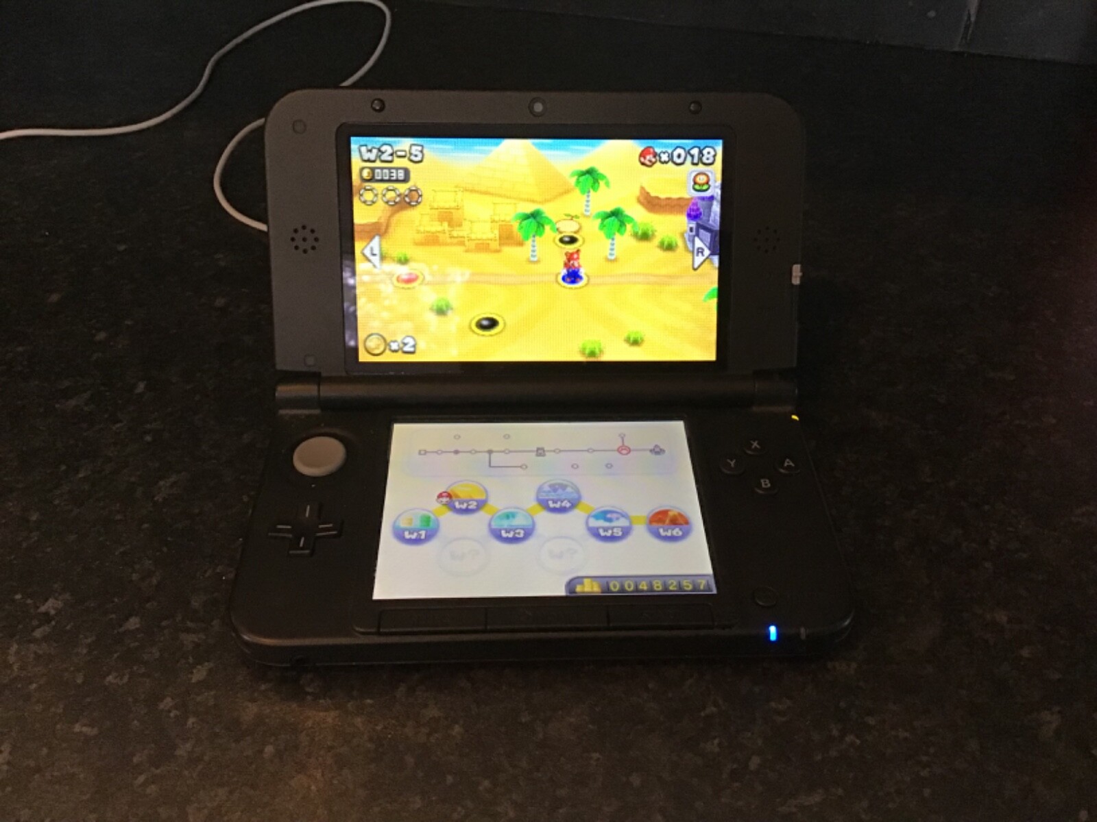 Nintendo 3DS XL Red and black with box in excellent condition eBay