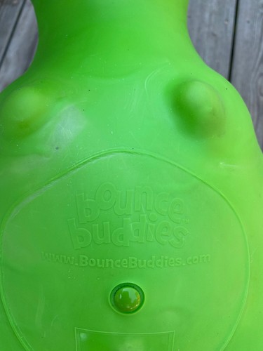Bounce Buddies "Tommy The T-Rex" Green Dinosaur Bouncer Toy Fast Shipping! - Picture 6 of 7
