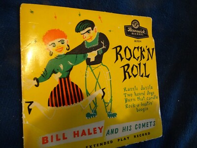 7'' PIC COVER - NO VINYL - ROCK N'ROLL - BILL HALEY & COMETS - BRUNSWICK