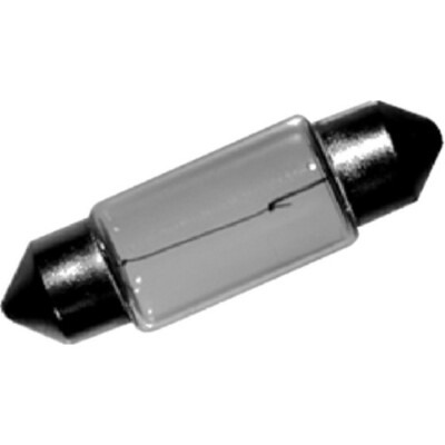 Pack of 2 Pointed 1.46'' x 0.43'' Mini Lamps Marine Grade Festoon Bulb - 12V