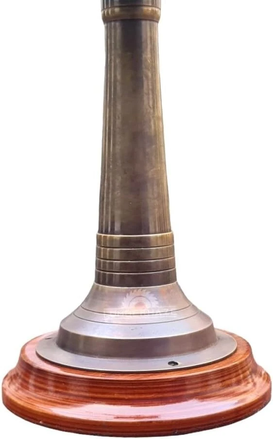 Nautical Style Ship's Engine Order Telegraph Brass and Wood Decorative Maritime - Image 3 of 3