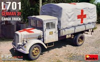 L701 German 3T Cargo Truck 1:3 5 Kunststoff Modell Kit Miniart