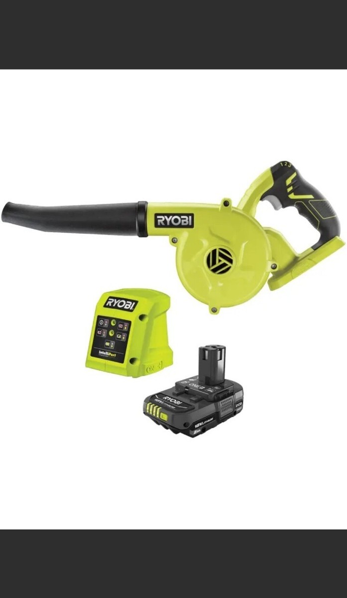 Ryobi 18V ONE+ Workshop Blower Kit Battery Charger