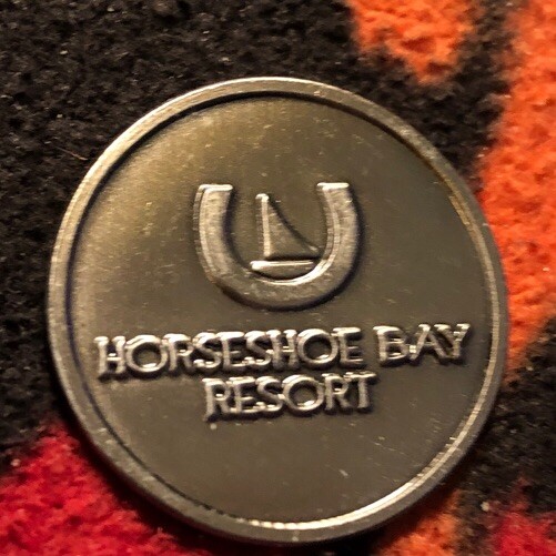 Horseshoe Bay Resort... Golf Ball Marker.