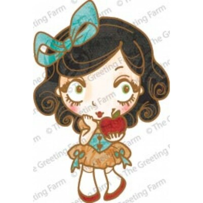 SSSC NO. 01 FAIREST-The Greeting Farm Rubber Stamp-Stamping Craft-Snow White